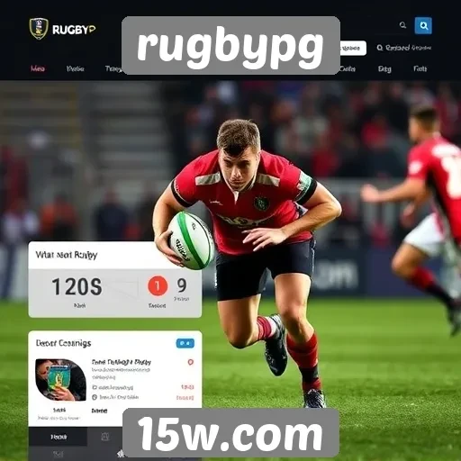 Novos recursos do site rugbypg aprimoram a experiência do usuário